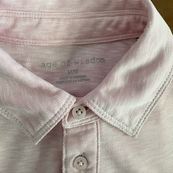 Men’s pink polo shirt - Picture 3 of 4